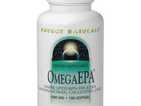 SOURCE NATURALS - OmegaEPA Fish Oil 1000 mg - 50 Softgels Discount