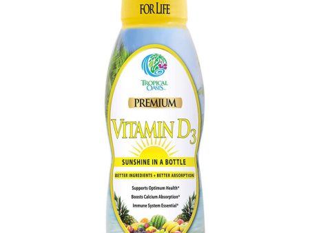 TROPICAL OASIS - Liquid Vitamin D3 5000 I.U. - 16 fl. oz. (480 ml) on Sale