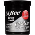 SOFTEE - Protein Styling Gel Dark Extra Hold - 8 oz. (227 g) Supply