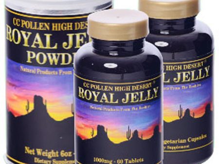 CC POLLEN - High Desert Royal Jelly 1000 mg - 60 Capsules Online