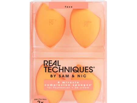 Real Techniques Miracle Complexion Sponge - 4 Pack Online Hot Sale