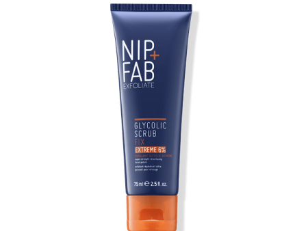 NIP+FAB Glycolic Fix Extreme Scrub 6% 75ml Online now