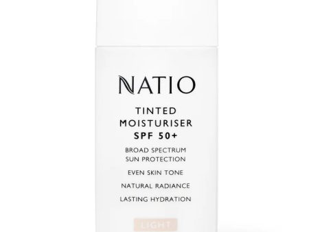 Natio SPF50+ Tinted Moisturiser 50ml Online