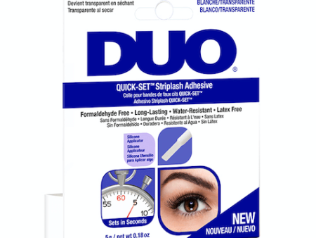 Ardell Duo Adhesive Quick Set Lash Adhesive Clear 5g Online now