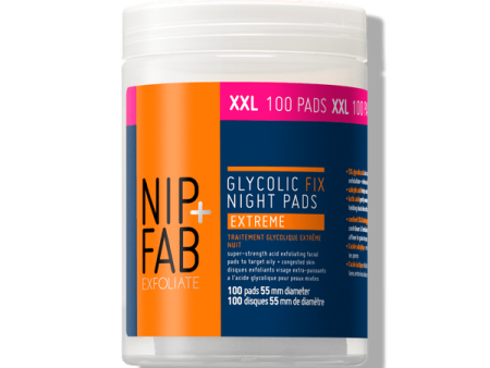 NIP+FAB Glycolic Fix Night Pads Extreme XXL Supply