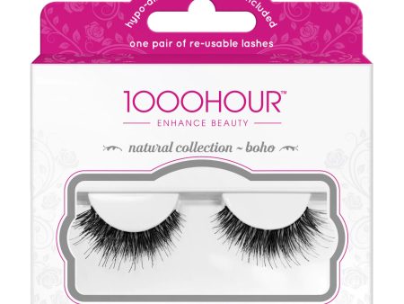 1000 Hour Natural Collection Lashes - Boho Black #553 For Discount