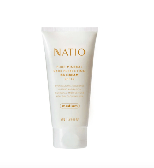 Natio SPF15 Pure Mineral Skin perfecting BB Cream 50g Online now